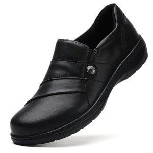Loafers for Women Orthopedic Shoes Comfortable Slip-Ons Work Flats Womens Business Casual Dress Penny Loafers